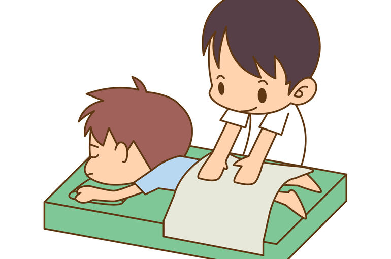 マッサージイラスト